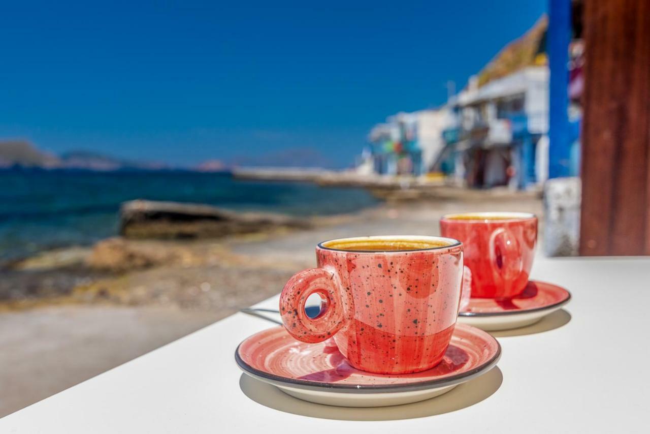 Klima  Neosikos Amazing Beach House In Milos Islandヴィラ エクステリア 写真