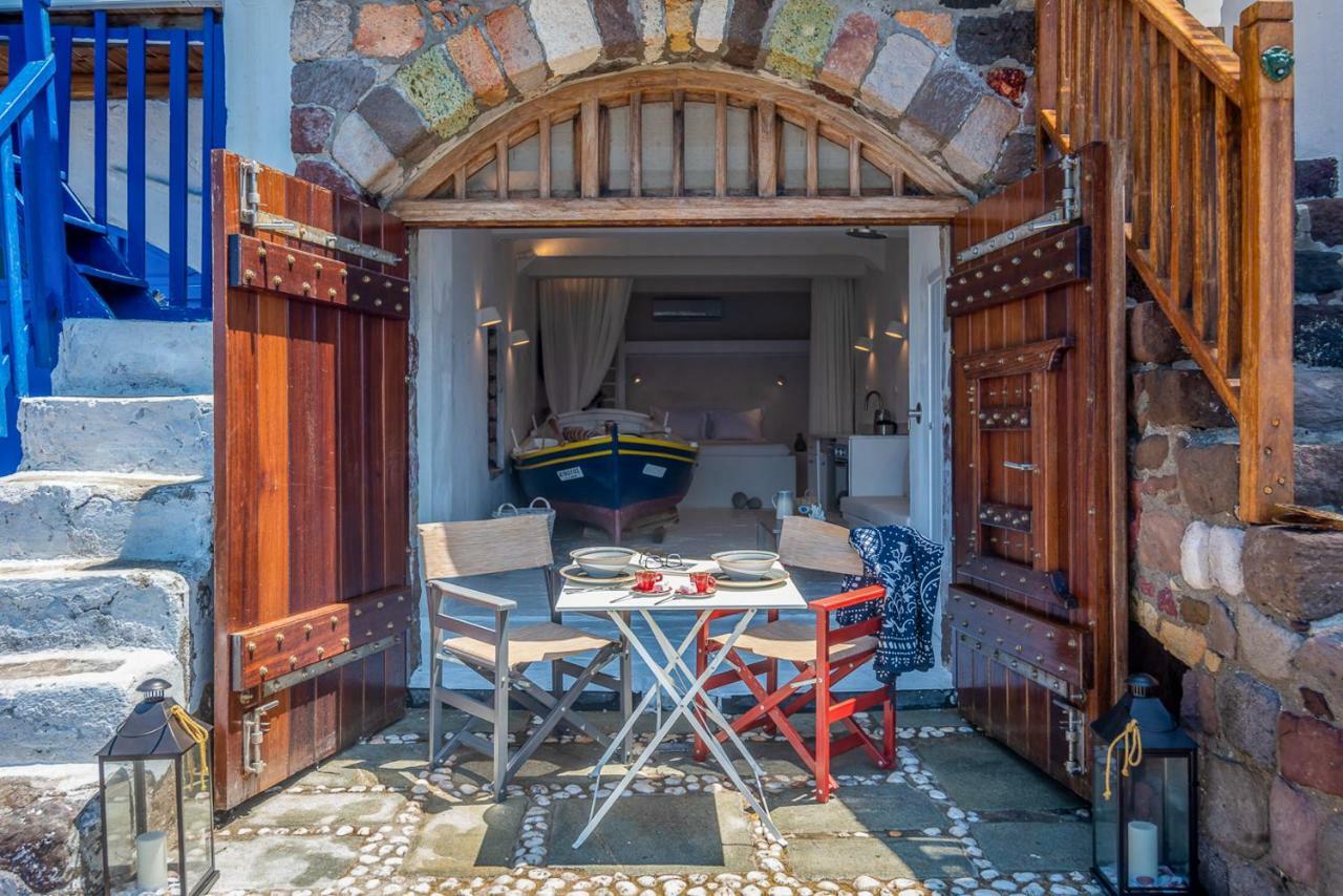 Klima  Neosikos Amazing Beach House In Milos Islandヴィラ エクステリア 写真